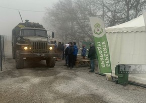 За день по дороге Ханкенди-Лачын обеспечен беспрепятственный проезд 98 автомобилей РМК