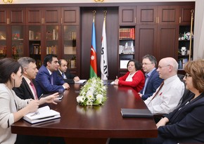 ​BHOS Rector Elmar Gasimov meets with Heriot Watt University representatives