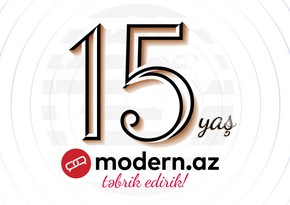 Modern.az 15 yaşını qeyd edir 