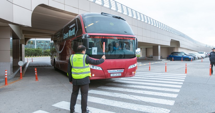 Baku testing specia vehicle routes in preparation for COP29