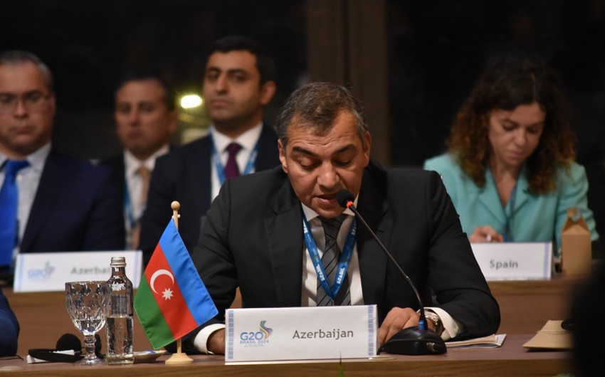 Azerbaijan's tourism experience showcased at G20 event in Brazil