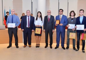 Baku Higher Oil School students awarded