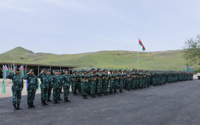 Азербайджан создал еще одну воинскую часть на границе с Арменией