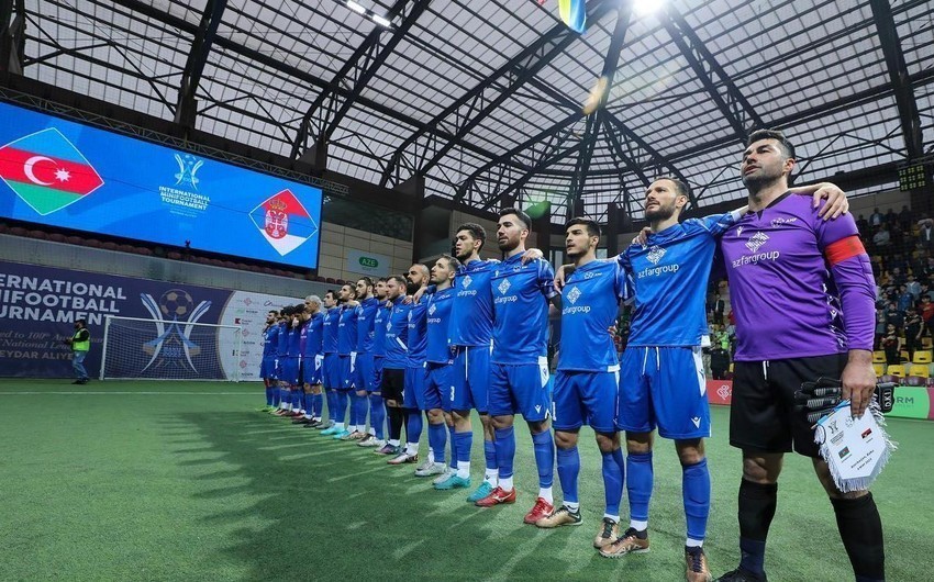 Azərbaycanın minifutbol millisi Slovakiyada beynəlxalq turnirdə iştirak edəcək