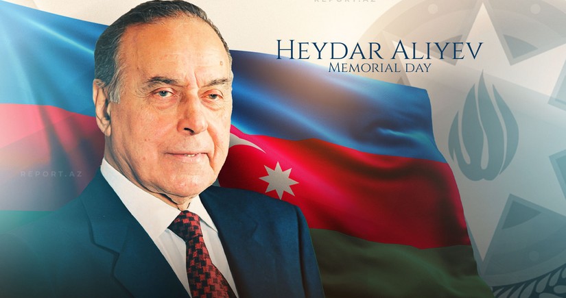 21 years pass since national leader Heydar Aliyev's death