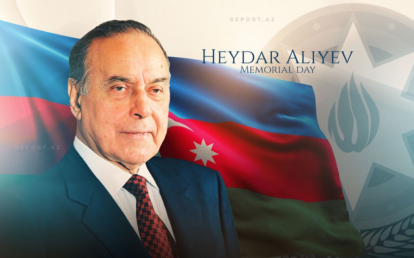 21 years pass since national leader Heydar Aliyev's death