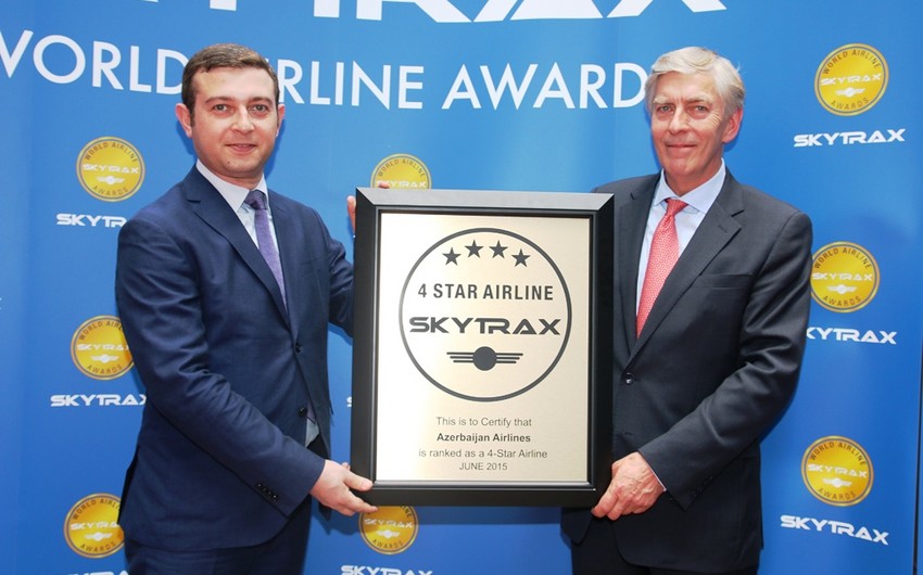 ​АЗАЛ удостоен престижного рейтинга Skytrax 4 звезды