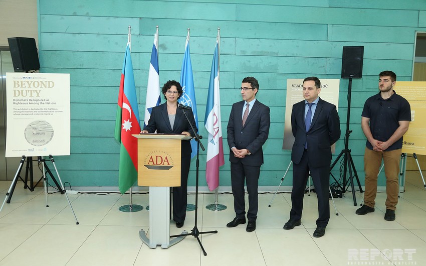 В Баку открылась выставка, посвященная международному дню памяти жертв Холокоста