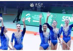 Azerbaijani rhythmic gymnasts ready for action in Zaragoza