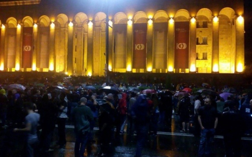 В Тбилиси планируют провести более широкую акцию протеста