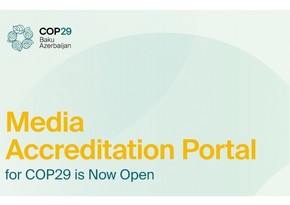 Media accreditation portal for COP29 is now open