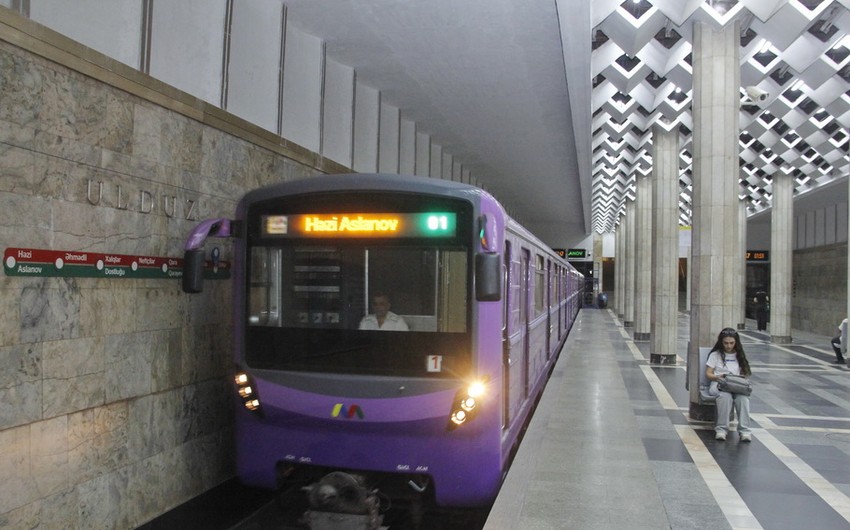 “Ulduz” metrostansiyasında işıqlandırma sistemi yenidən qurulub