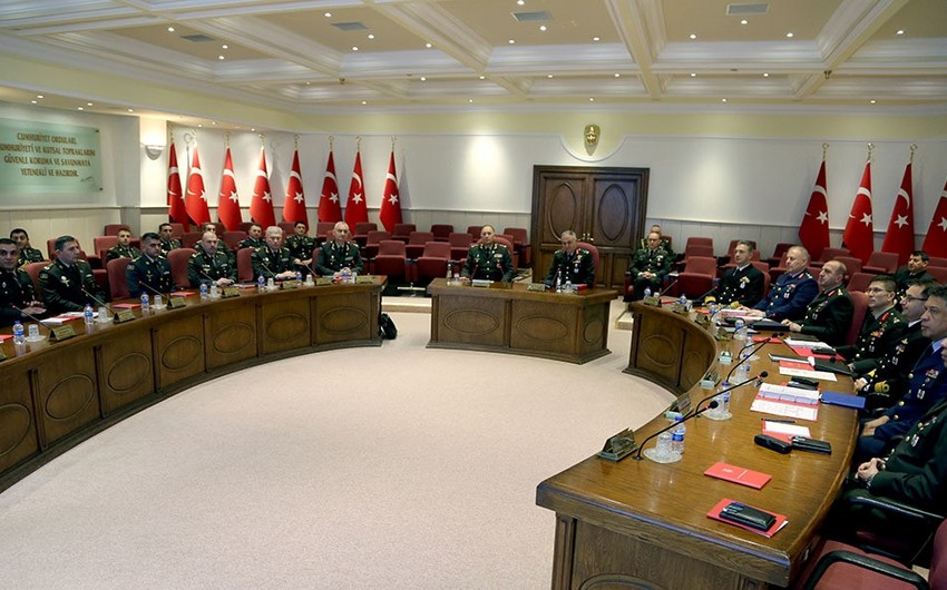 В Анкаре проводится 11-е заседание Азербайджано-турецкого военного диалога на высшем уровне