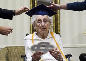 97-year-old grandmother gets her high school diploma