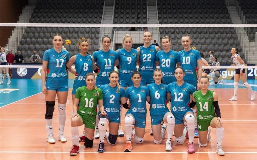 Золотая лига Европы: Сборные Азербайджана по волейболу проведут очередные матчи