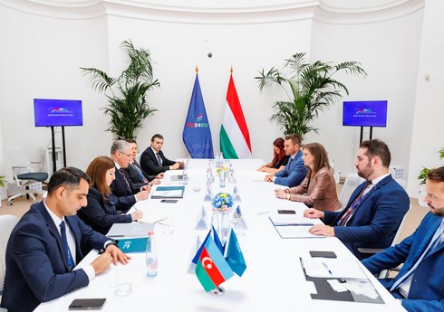 Мухтар Бабаев встретился с министром окружающей среды Венгрии