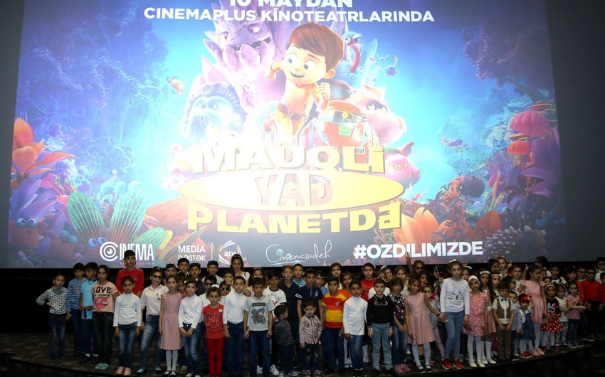 “CinemaPlus”da Heydər Əliyev Fondunun təşkilatçılığı ilə uşaqlar üçün əyləncə proqramı təşkil olunub - VİDEO