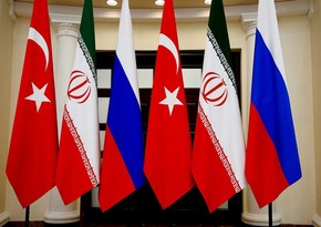 Iranian, Russian and Turkish FMs meet in US