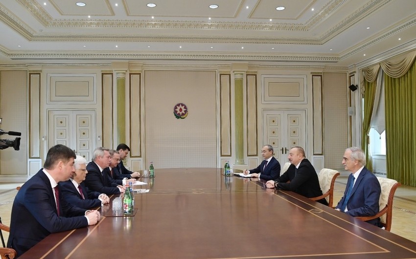Президент Азербайджана принял губернатора Ростовской области России - ОБНОВЛЕНО