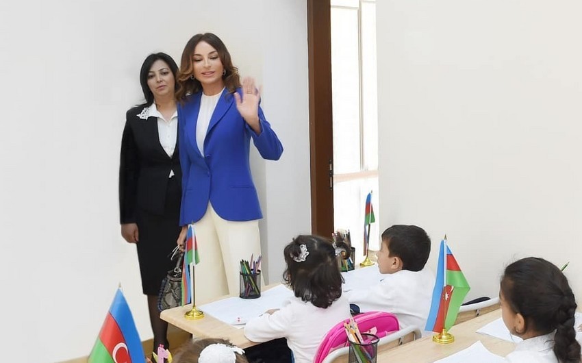 First Vice-President Mehriban Aliyeva: Teaching is a highly respected profession