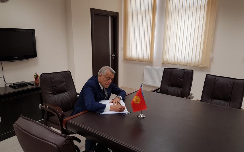 Натиг Алиев выразил соболезнования послу Кыргызстана
