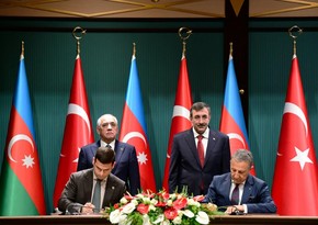 Azərbaycan Türkiyə ilə KOB sahəsində əməkdaşlığın genişləndirilməsinə dair 2 anlaşma memorandumu imzalayıb