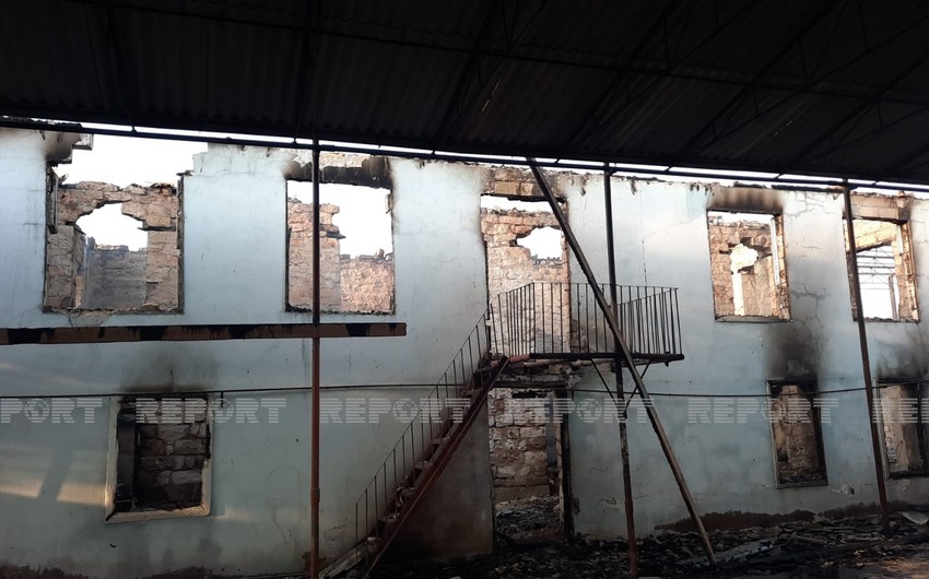 Hacıqabulda yaşayış evi yanıb