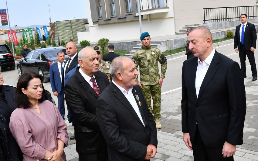 Azerbaijani President: In the example of Fuzuli, at the same time, the whole world must see what Armenian savagery is