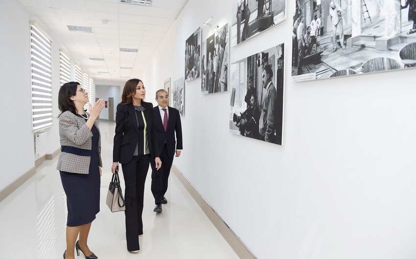 First VP Mehriban Aliyeva inaugurates renovated educational block of Azerbaijan State University of Culture and Arts