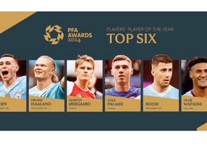 PFA announces best player nominees in England for 2023/2024 season