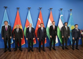 Azerbaijan's Minister of Energy attending meeting of Organization of Turkic States in Budapest