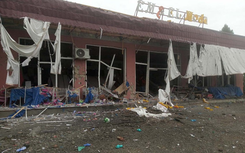ВС Армении бросили снаряд на еще один гражданский объект в Тертере