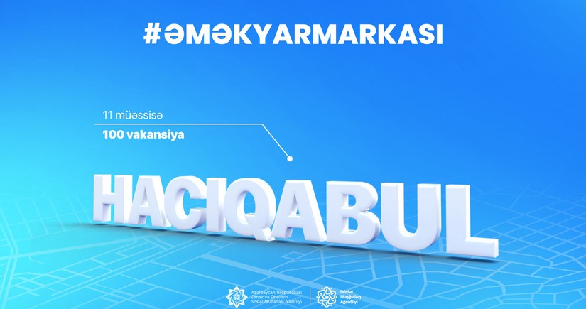 Hacıqabulda sabah əmək yarmarkası keçiriləcək