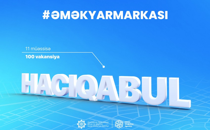 Hacıqabulda sabah əmək yarmarkası keçiriləcək