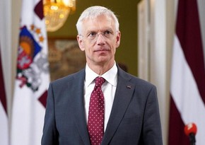 Prime Minister of Latvia officially hands in government's resignation
