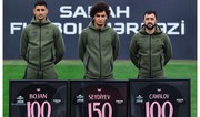 Sabah üç futbolçusunu mükafatlandırıb