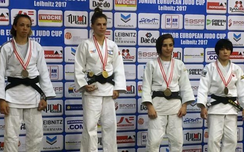 Azərbaycanın qadın cüdoçusu Avropa kubokunda bürünc medal qazanıb