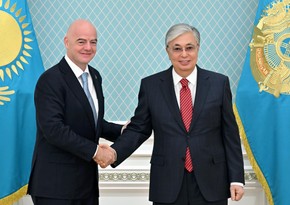 Kazakh president, FIFA head mull development of football in country