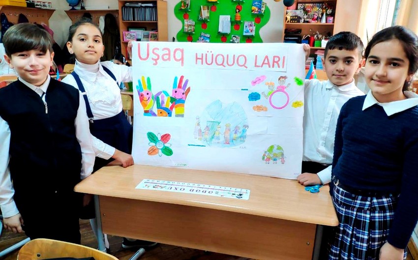 Azərbaycanda “Uşaq Hüquqları Aylığı” elan olunub