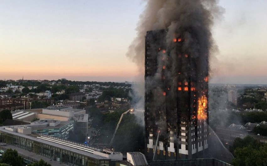 Londonda binanın yanması nəticəsində ölənlərin sayı 79-a çatıb