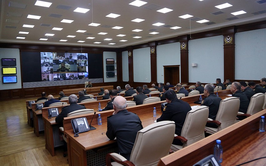 Azerbaijani Defence Minister sets tasks for troops over preparation for new academic period