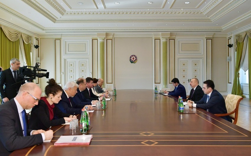 Президент Азербайджана принял действующего председателя ОБСЕ