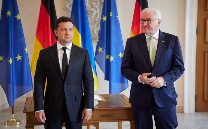 Zelenskyy holds talks with Steinmeier