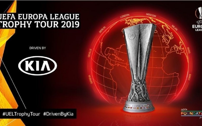 Europa League Cup to be presented in Baku in May