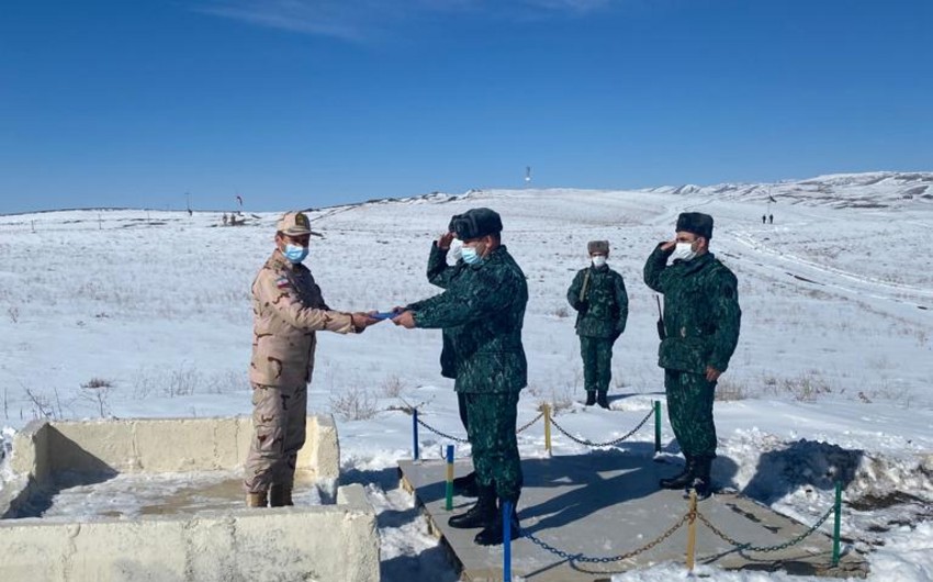 Azerbaijani Border Service gives back Iran’s state flag