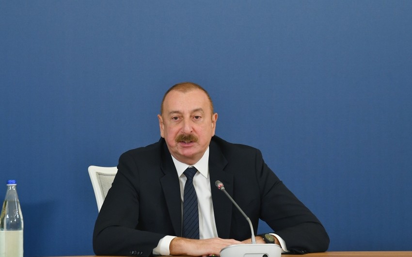 Ильхам Алиев: Мы ожидаем дополнительный газ из новой фазы месторождения Шахдениз