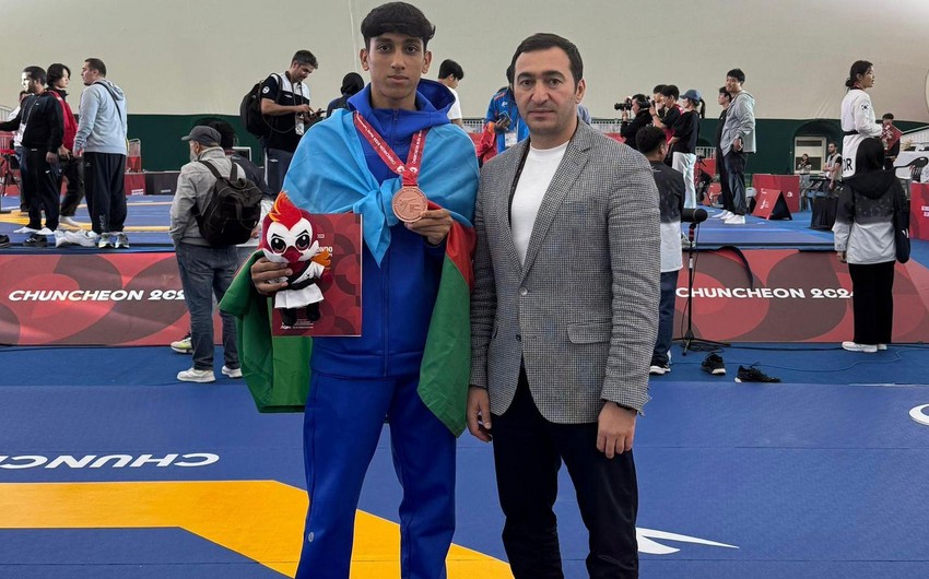 Azərbaycan taekvondoçusu dünya çempionatında bürünc medal qazanıb