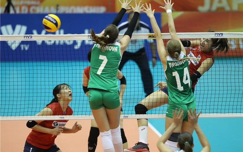 Чемпионат мира: Сборная Азербайджана по волейболу одержала первую победу - ФОТО