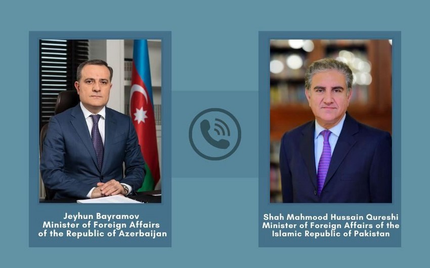 Главы МИД Азербайджана и Пакистана провели телефонный разговор