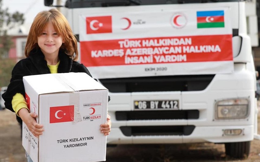 Турецкий Красный Полумесяц: Мы помогаем в Азербайджане тем, кому нужна помощь 